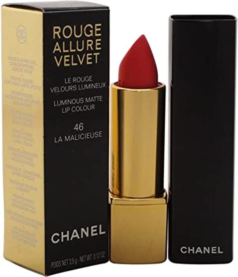 chanel 46 la malicieuse|ROUGE ALLURE VELVET Luminous matte lip colour 46 .